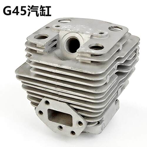 割草机配件G45汽缸BC4310/443R/BK4302割草机套缸气缸体缸筒总成