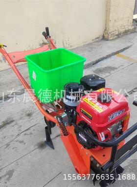 双苞行播农种施肥AXY机用小型汽下种油家用米追肥机