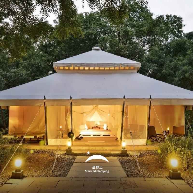 星户野上外营野奢别墅型酒店帐篷10XYS芭提0平高端住宿地区景豪华