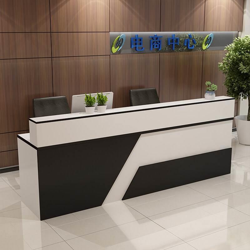 公司前台接待台服装店收银台旅行社办公柜台桌中介服务咨询办公桌