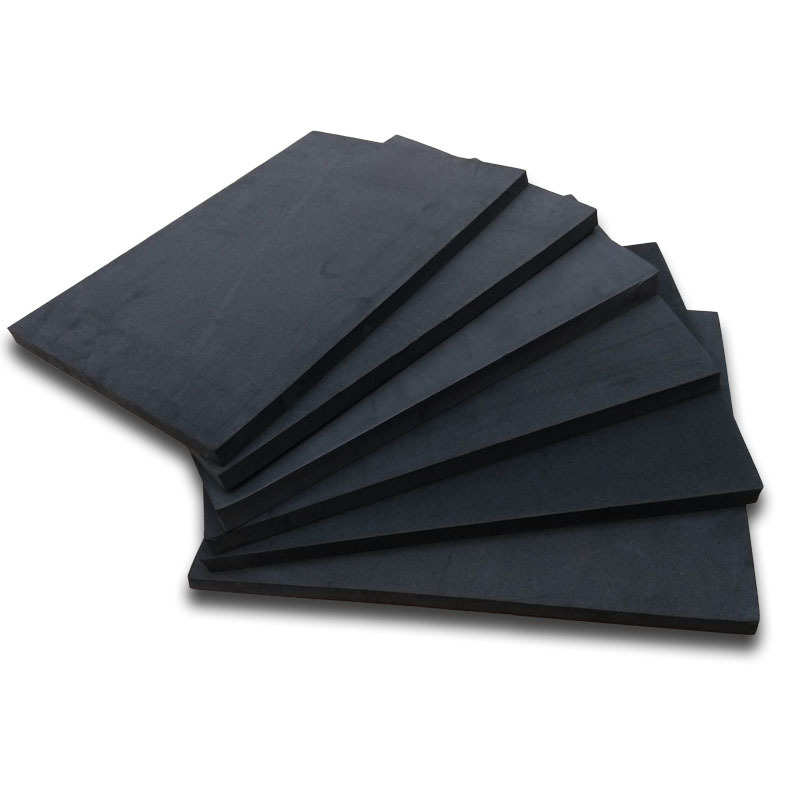 加硬60度黑白色EVA泡棉材料道具制作高密度eva泡沫板防撞内衬