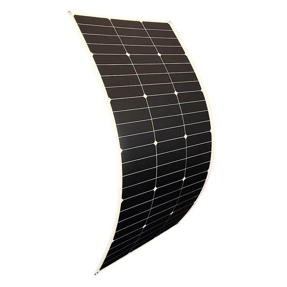 sunpower半柔性太阳能板光伏板120w240w车顶船载太阳能电池充电板