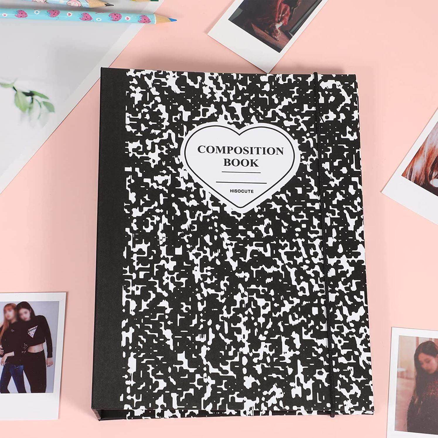 Kpop Photocard Binder A5 Album 6 Ring Card Protectors holder - 实物图