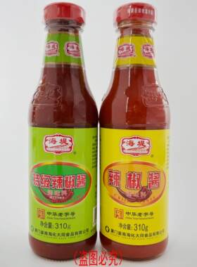 厦门特产海堤辣椒酱甜辣酱海蛎煎蘸料拌面炒年糕辣拌饭酱肉粽配料