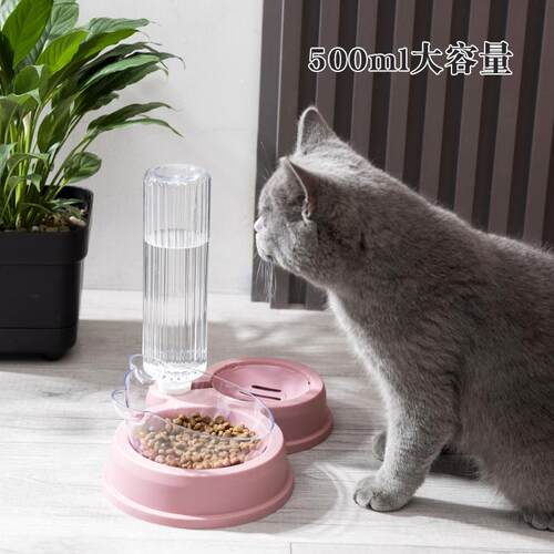 猫碗猫食盆狗碗狗盆泰迪狗狗双碗猫咪中小型犬自动饮水器宠物用品