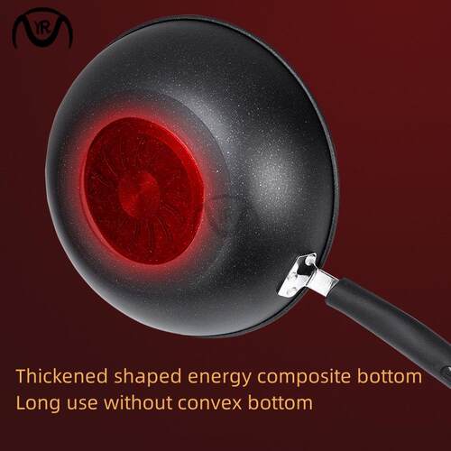 32cm induction cooker gas flat bottom non-stick frying pan