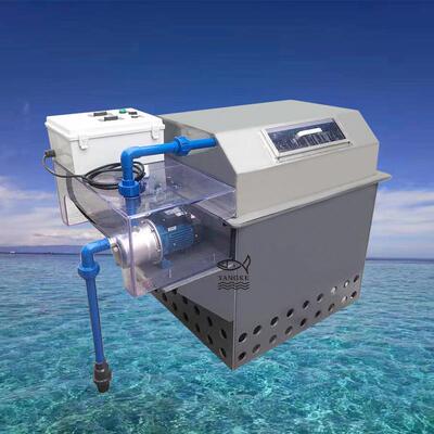 微滤机厂家直供循环水水产养殖设备低能耗开式304不锈钢上盖50吨