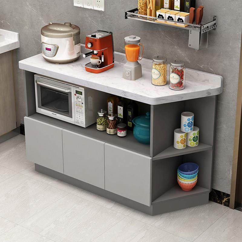 厨房大理石橱柜餐边柜储物柜灶台碗柜多功能置物收纳柜中岛台切菜,住宅家具,餐边柜,淘宝优惠券,粉丝福利购,淘宝优惠卷