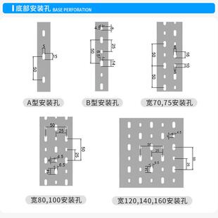 亿思柯线槽灰色PVC带隔离位方形绝缘阻燃配线槽100mm宽*100mm高