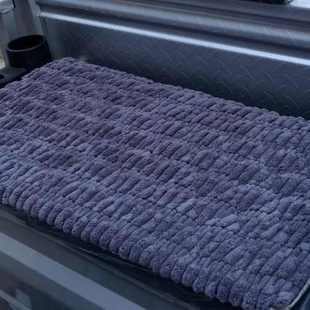 适用盛昊电动三轮车毛绒坐垫全封闭海宝四轮车坐垫套牛电金彭宗申