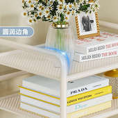 扫地机器人置物架客厅边几放置柜小户型鱼缸架子打印机桌子专用架