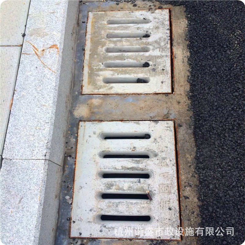 厂家供应 混凝土井盖 雨水篦子沟盖钢纤维井盖 水泥井盖400×600