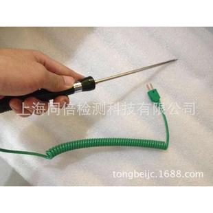 34A K型热电偶温度探头适配带热电偶接口测温NR CEM NR34A插入式