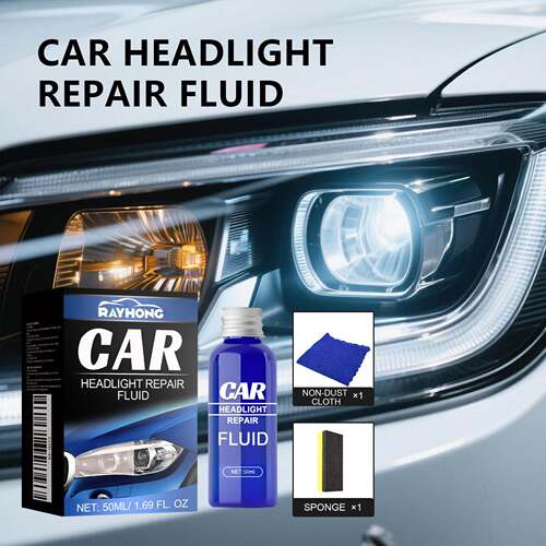 RAYHONG Headlight Renewal and Maintenance Kit - Crystal Coat
