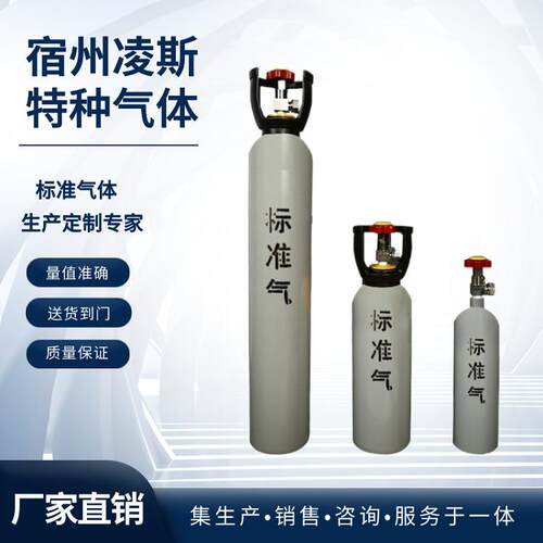 凌斯全国供应仪器仪表用标准混合气体4L8L装