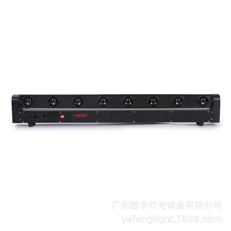 led八眼光束舞台灯 长条镭射光束摇头led灯 舞台灯光8眼led摇头灯