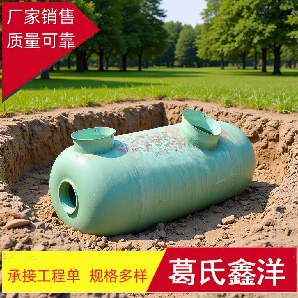 枣庄15-50立方玻璃钢化粪池水泥化粪池葛氏鑫洋厂家现货