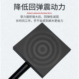 瓷拍打板打地砖铺贴橡胶拍板工具地砖敲加厚橡胶板泥工拍打砖块贴