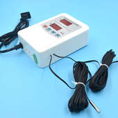 田泉9902智能数显高低温报警器 养殖仓库机房温度报警器 温控仪表