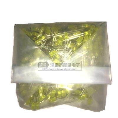 5MM红灯 F5红黄绿光脚长53-55MM 加长脚特长脚3色选LED发光二极管