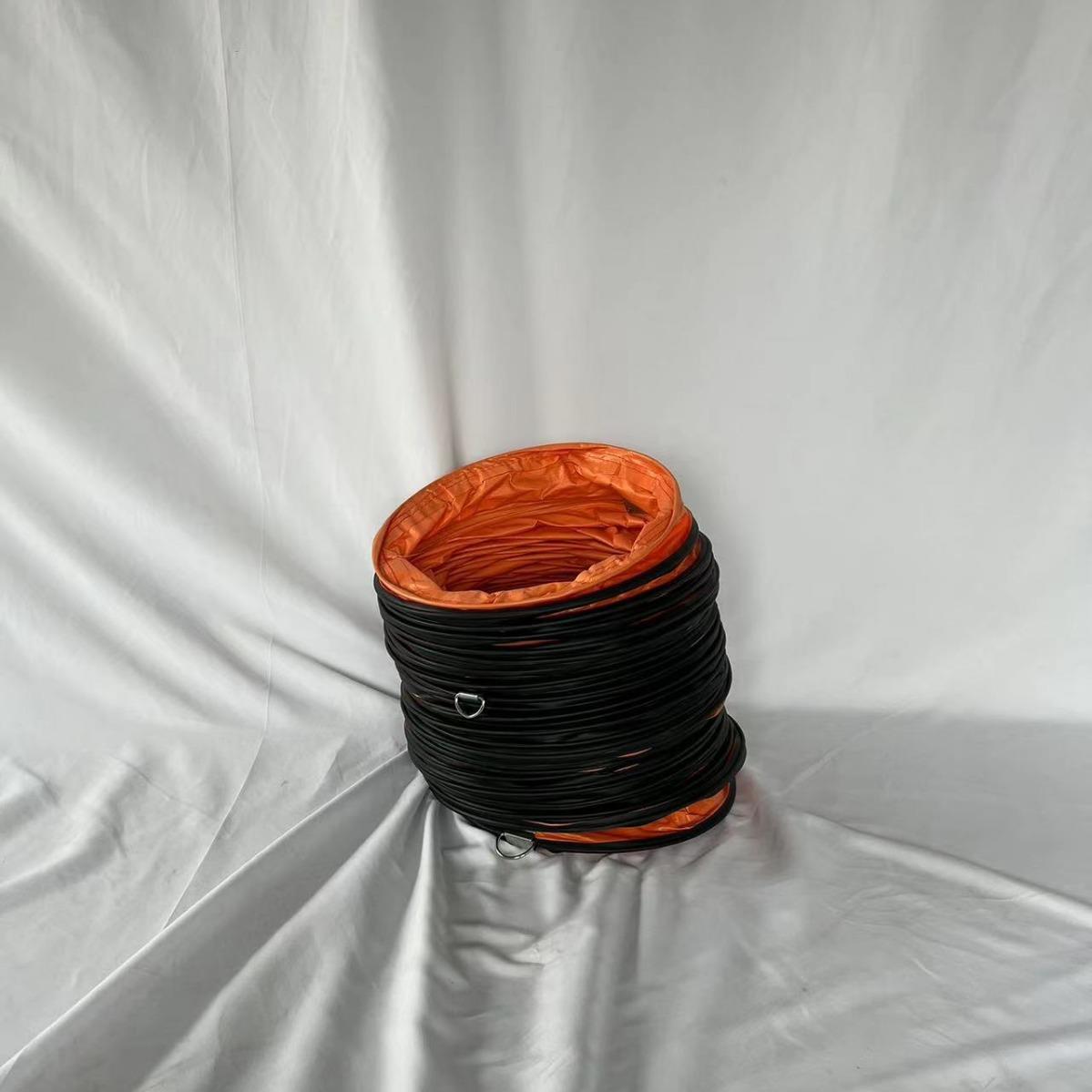 手提风机专用防爆风管 PVC风管 耐高温可伸缩风机软管