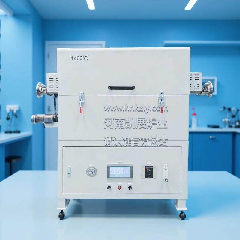 教学用高温管式炉安全设计一键智能程序技术培训