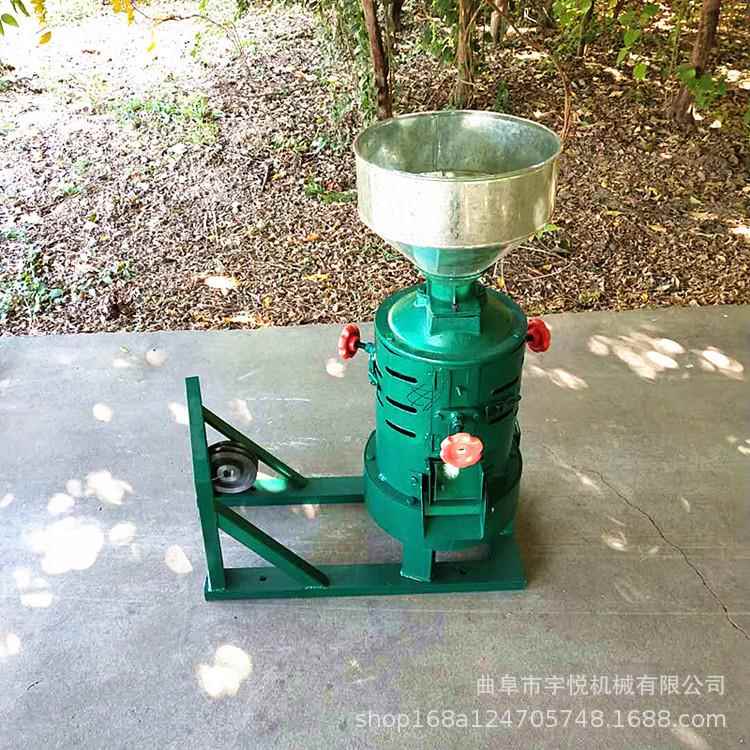 立式水稻碾米机 家用稻谷脱壳机 两相电粮食去皮机