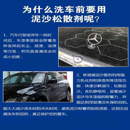 诺威泥沙松散剂划预洗液斯泥沙松动泥土软化减少痕免剂擦式清S-00