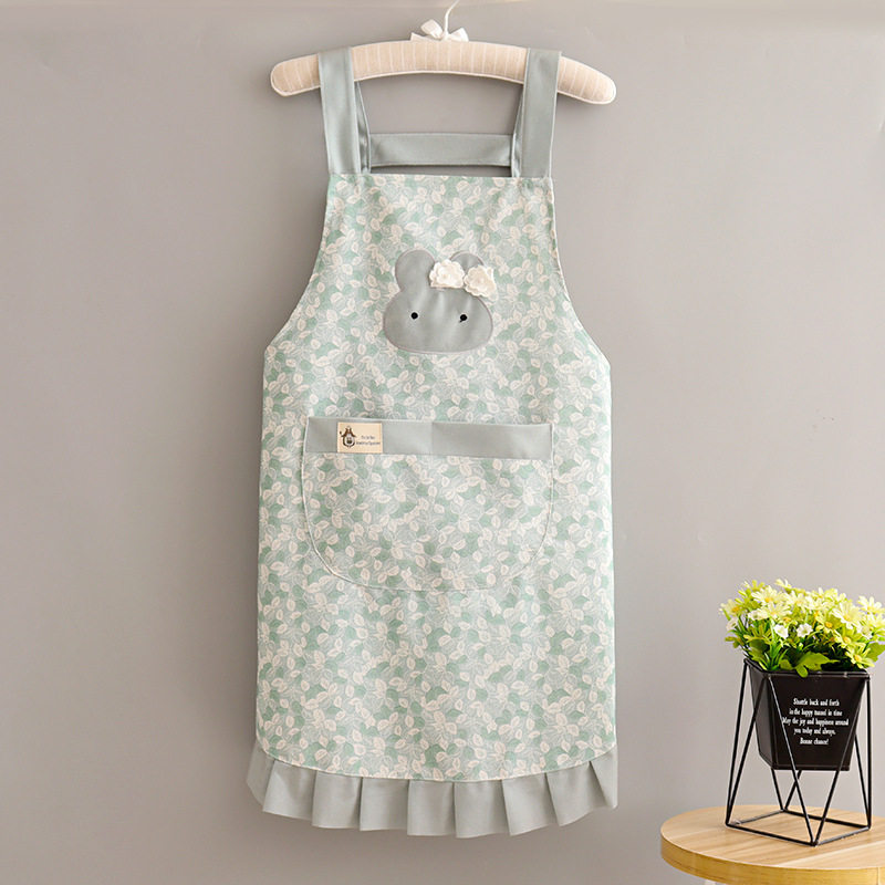 围裙女家用厨房棉超强防水防油做饭网红专用2027兔年新款罩衣耐脏,家庭/个人清洁工具,一次性围裙,淘宝优惠券,粉丝福利购,淘宝优惠卷