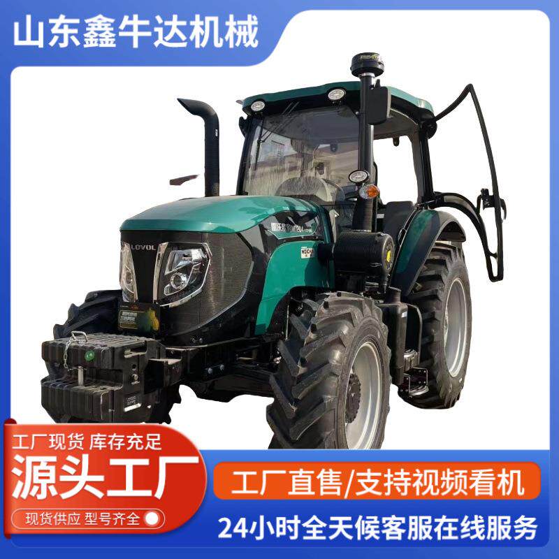 雷沃欧豹M1204-5XP农用拖拉机 水旱田作业动力换挡四驱打田机