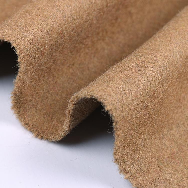 现货羊新品麦呢80-10织00g毛麦尔登n大衣0呢梭粗纺格呢料男装VYL