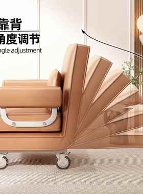 沙叠发用床折两午休办公室躺折叠床客厅阳台单SF805TC人书房午休