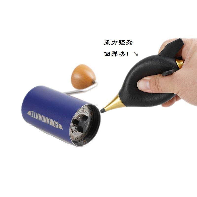 9WOR磨豆机原木清洁刷咖啡机气吹清理工具C40咖啡粉刷配件套装