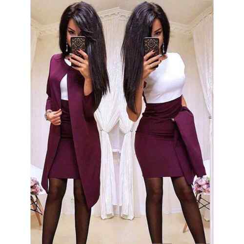 Splicing women's skirt set拼接女裙套装