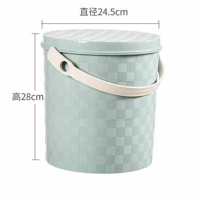 手提水桶钓鱼桶多功能带盖可坐储物凳收纳凳塑料欧式小号桶洗车桶