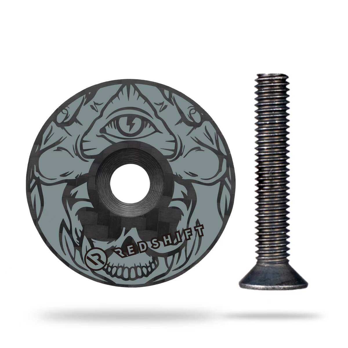 Redshift 红移 碳纤维碗组盖超轻28.6头管山地公路车把把立盖个性