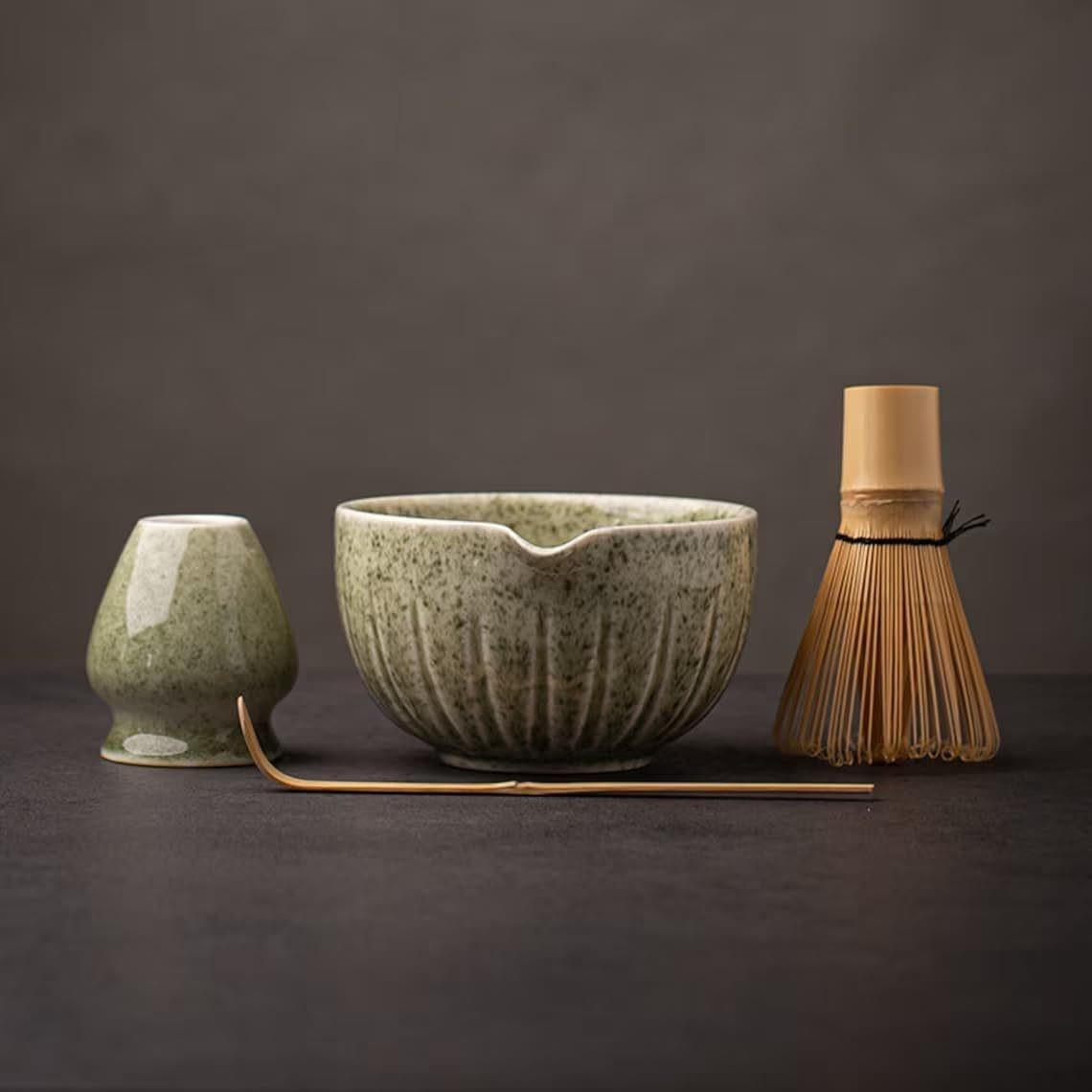 日式抹茶碗茶具套装茶刷宋代点茶打抹茶工具竹茶筅百本立跨境新品