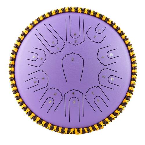 【新品】空灵鼓14寸21音钢舌鼓手碟鼓打击乐器21音忘忧鼓色空鼓
