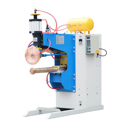 山东炬源铁板滚焊机单相交流滚轮焊机铜轮旋转辊压焊接设备