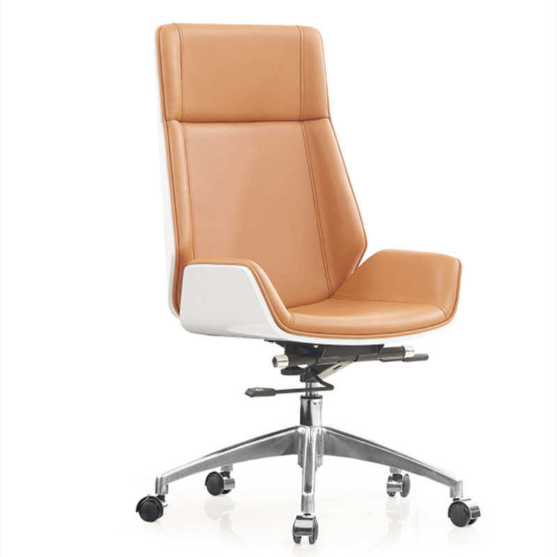 现代经理 组合办公家具烤女白色佛山漆总裁老板简约桌办公桌桌椅