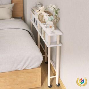 置物架床尾夹缝床边极窄沙发缝隙15cm长条窄柜靠墙超窄床缝收纳架