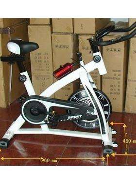 动白色大飞发感单车电装轮置成人飞一体健身大功省率力充电户外直