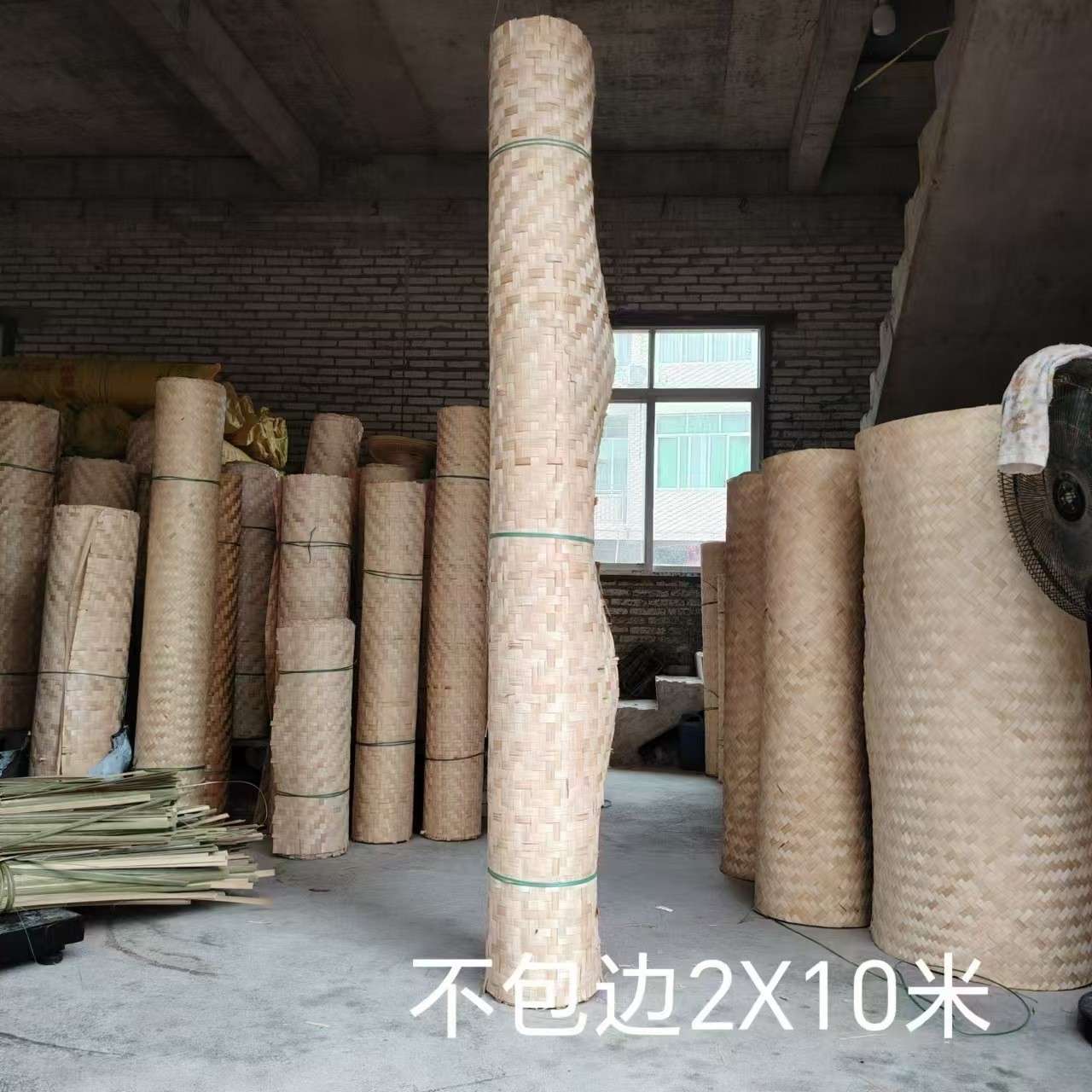 装修吊顶竹席民宿餐厅天花板隔断装饰墙面竹编源产地货源现代装饰