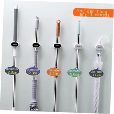 Mop Broom Holder Wall Mounted Mop Holder Hanger Mop Hook