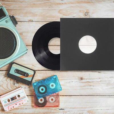 6 Pcs Record Bag Vinyl Records Supplies Outer Sleeve