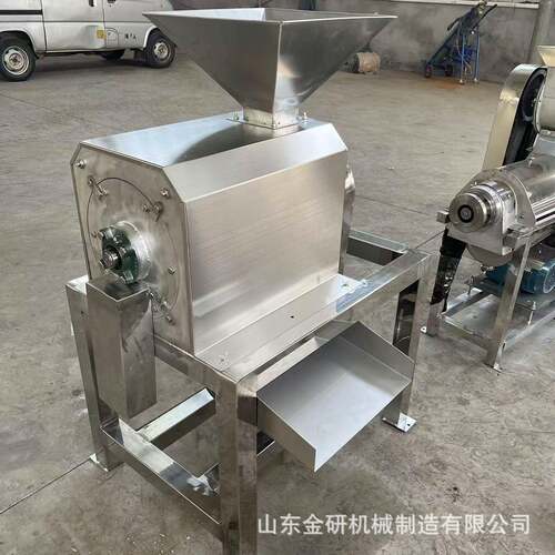 沙棘枇杷原浆加工机械梨膏梨汁破碎原汁机鲜水果去核去皮打浆机