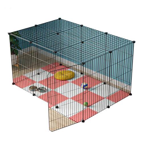 狗狗围栏式家用室内猫咪宠物栅栏泰迪比熊柯基吉娃娃小型犬门栏猫