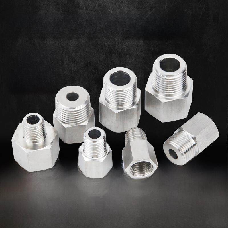 不锈钢304内外丝接头 高压六角压力表变径接头M5M6M8M10M12M14M16,基础建材,接头,淘宝优惠券,粉丝福利购,淘宝优惠卷