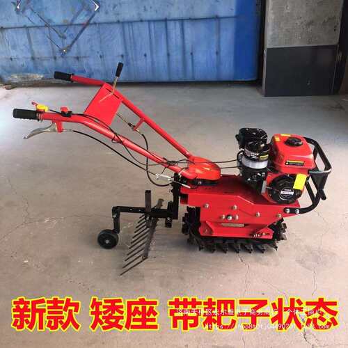 链犁轨微耕机翻地机汽柴油自式开沟机多功走能开沟松油土施肥YXA