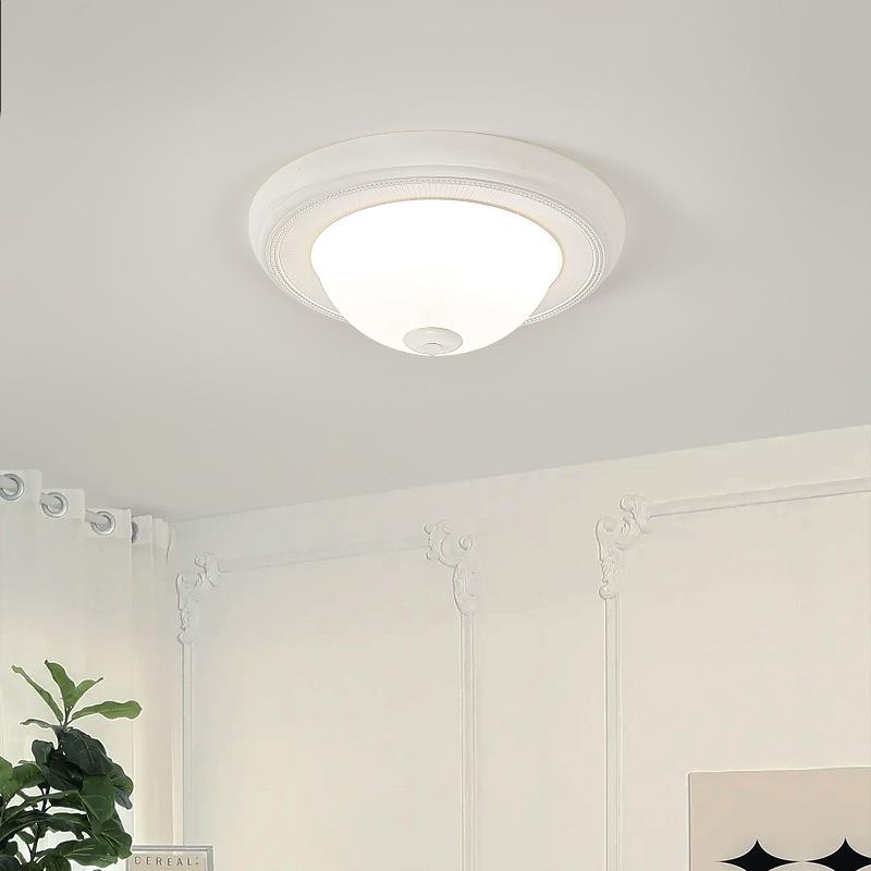 法复古奶油风UOS过道吸顶灯走廊户玄式入帽关灯卧室衣间灯简约阳